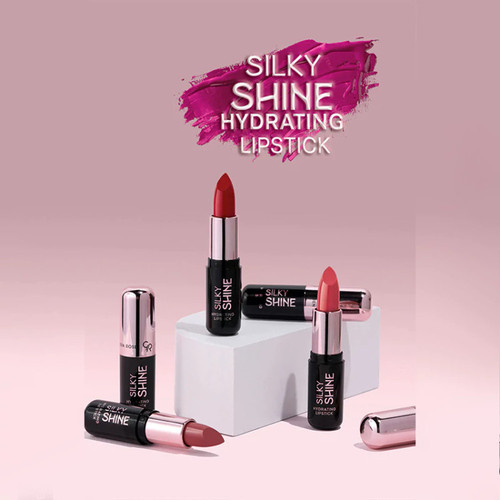 رژ لب جامد سیلکی شاین گلدنرز GOLDEN ROSE مدل Silky Shine