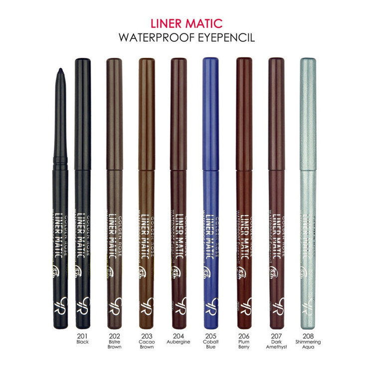 مداد چشم ضدآب گلدن رز مدل Liner Matic